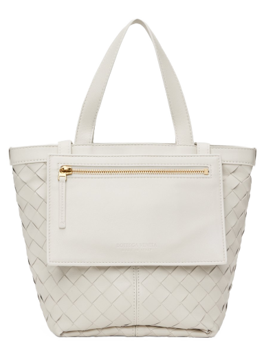 Tote bag Bottega Veneta Small Flip Flap Bag Bela | 754916 VCPP1