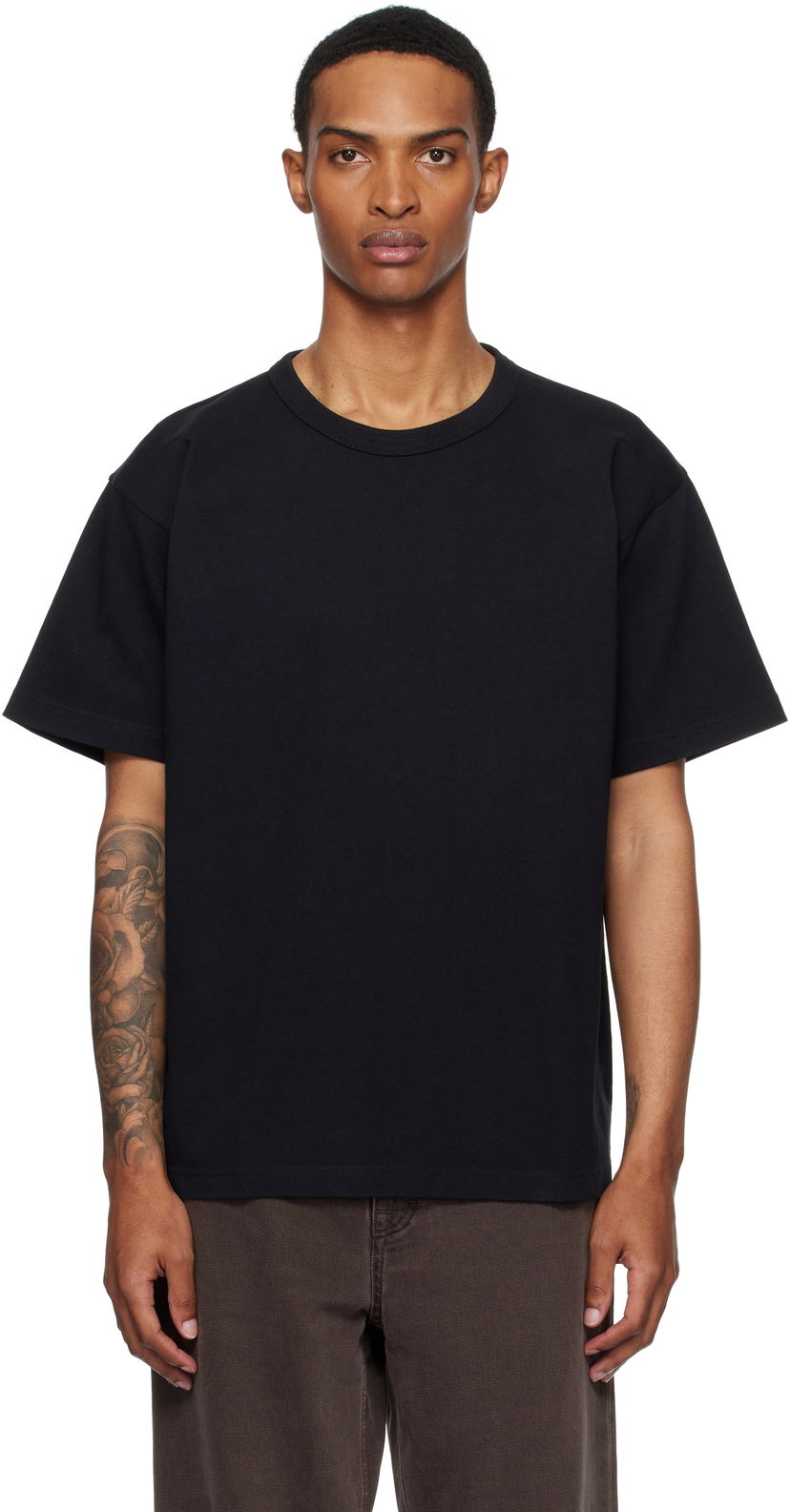 Majica NORSE PROJECTS Norse Projects Simony Heavy T-Shirt Črna | N01-0687