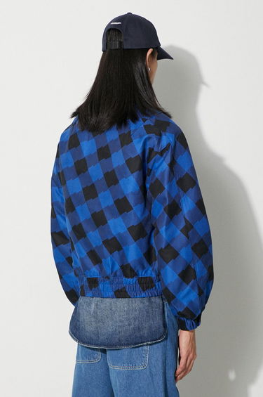 Bomber jakna ADER ERROR Tenit Checkered Jacket Modra | BMADFWJK1001, 2