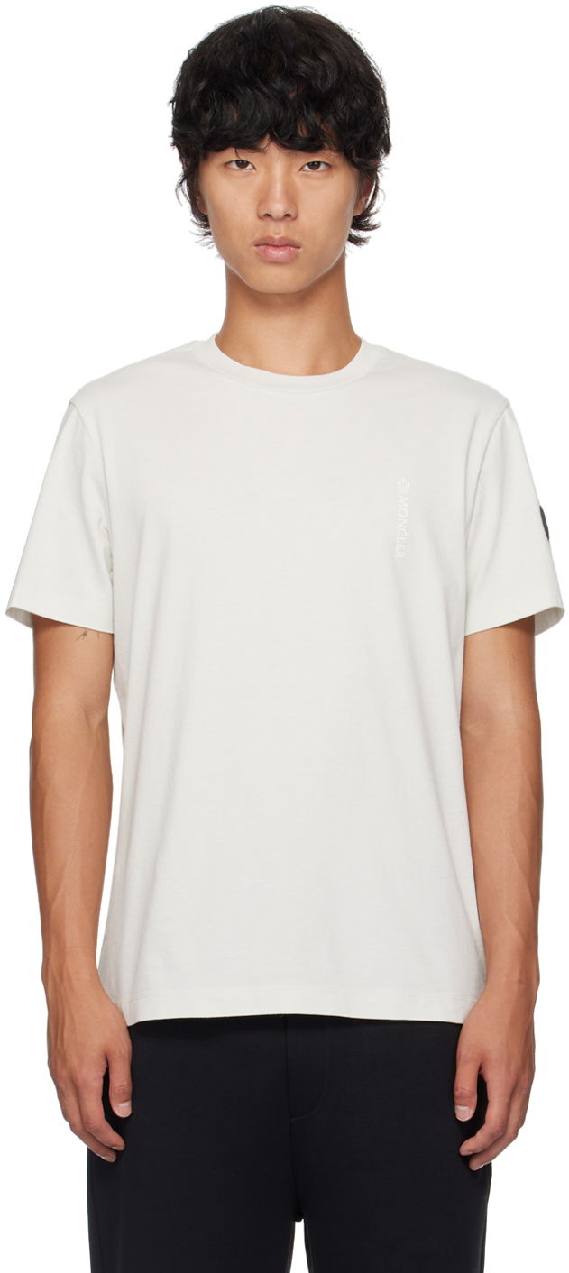 Majica Moncler Gray Garment-Washed T-Shirt Siva | J20918C0001589A17