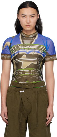 Ottolinger Printed Mesh T-Shirt