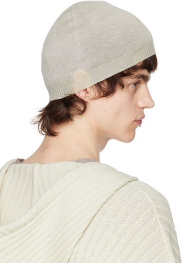 Beanie Rick Owens Rick Owens Hollywood Cashmere Beanie Črna | RU01E5495 WS, 4