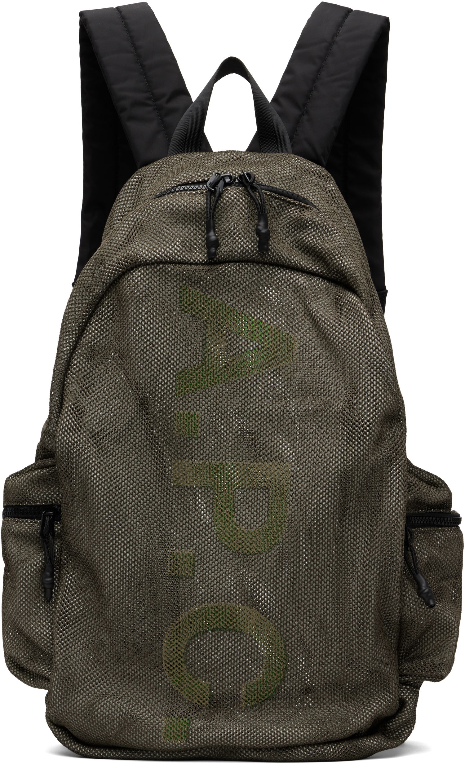 Nahrbtnik A.P.C. A.P.C. Tech Rebound Mesh Backpack Zelena | PSAEU-H62242, 0