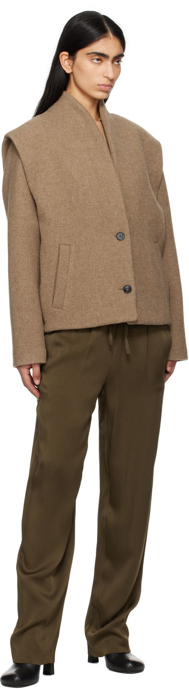 Jakna ISABEL MARANT Isabel Marant Drogo Wool Jacket Rjava | VE0040FC-B1D03I, 3