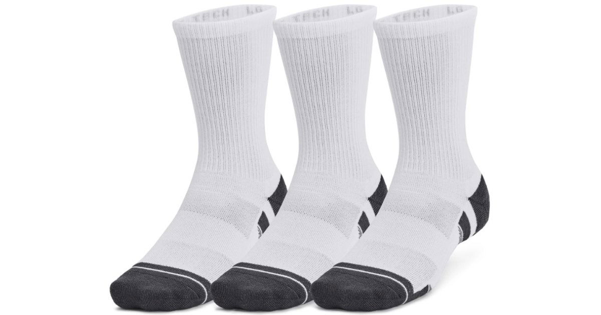 Nogavice Under Armour Performance Tech Bela | 1379512-100, 1