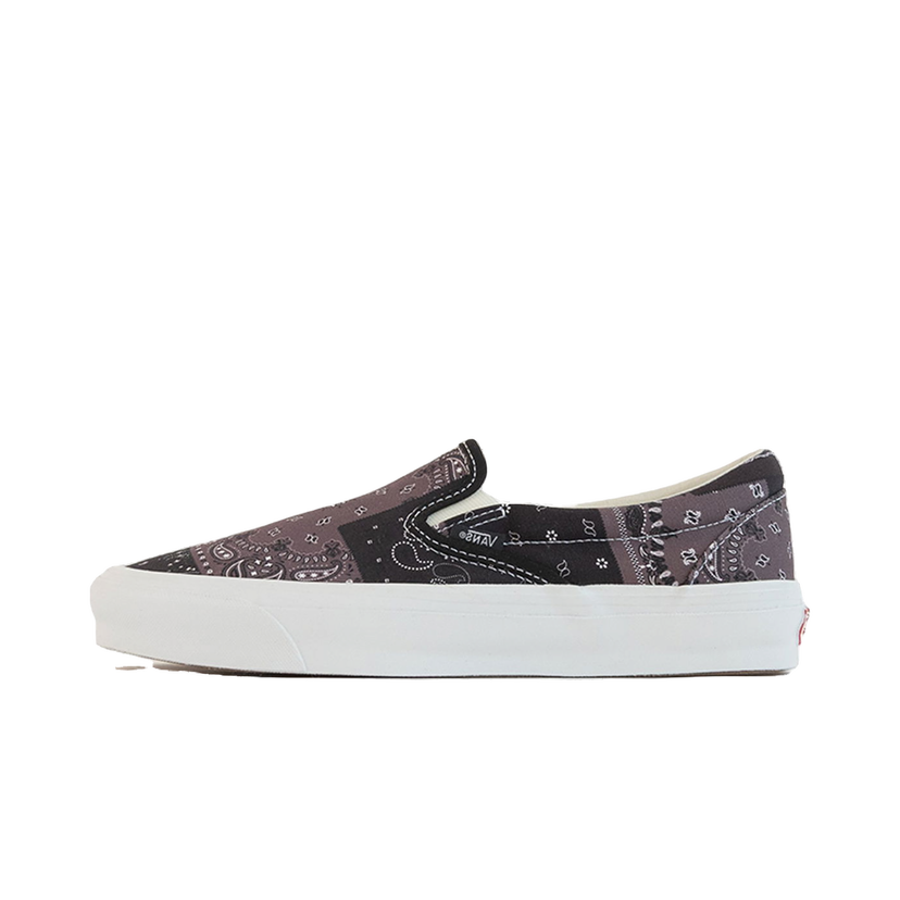 Superge in čevlji Vans Slip-On Kith 10th Anniversary Moonless Night Bandana Črna | VN0A45JK6CH