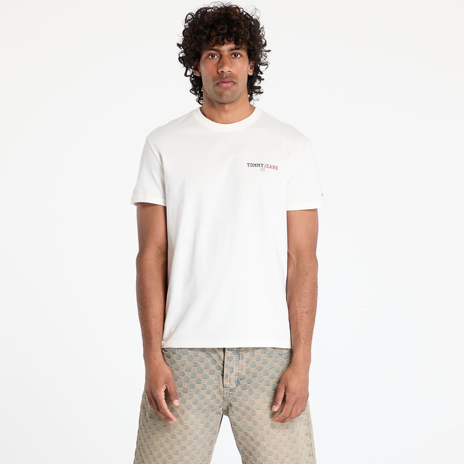 Majica Tommy Hilfiger Tommy Jeans Regular DNA Graphic Tee Bela | DM0DM20815 YBH, 0