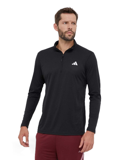 Pulover adidas Performance Train Essentials Seasonal Training 1/4-Zip Sweat Črna | IJ9617