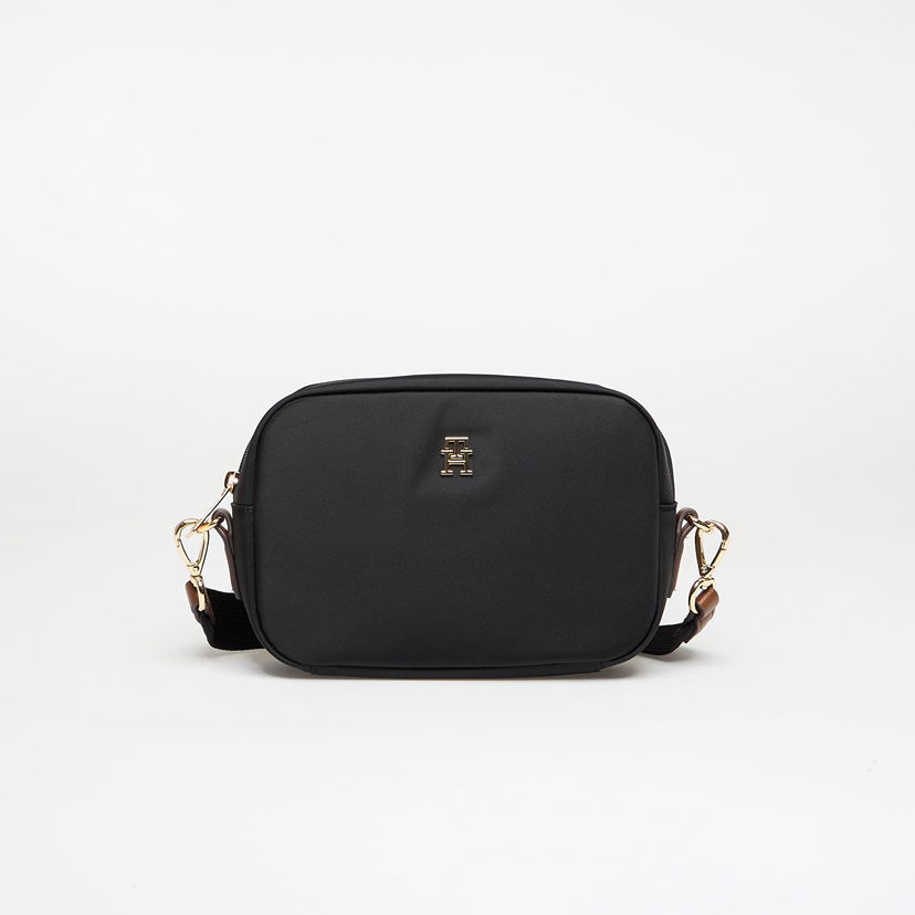Torba za čez ramo Tommy Hilfiger Tommy Hilfiger Popette Camera Bag Črna | AW0AW17704-BDS