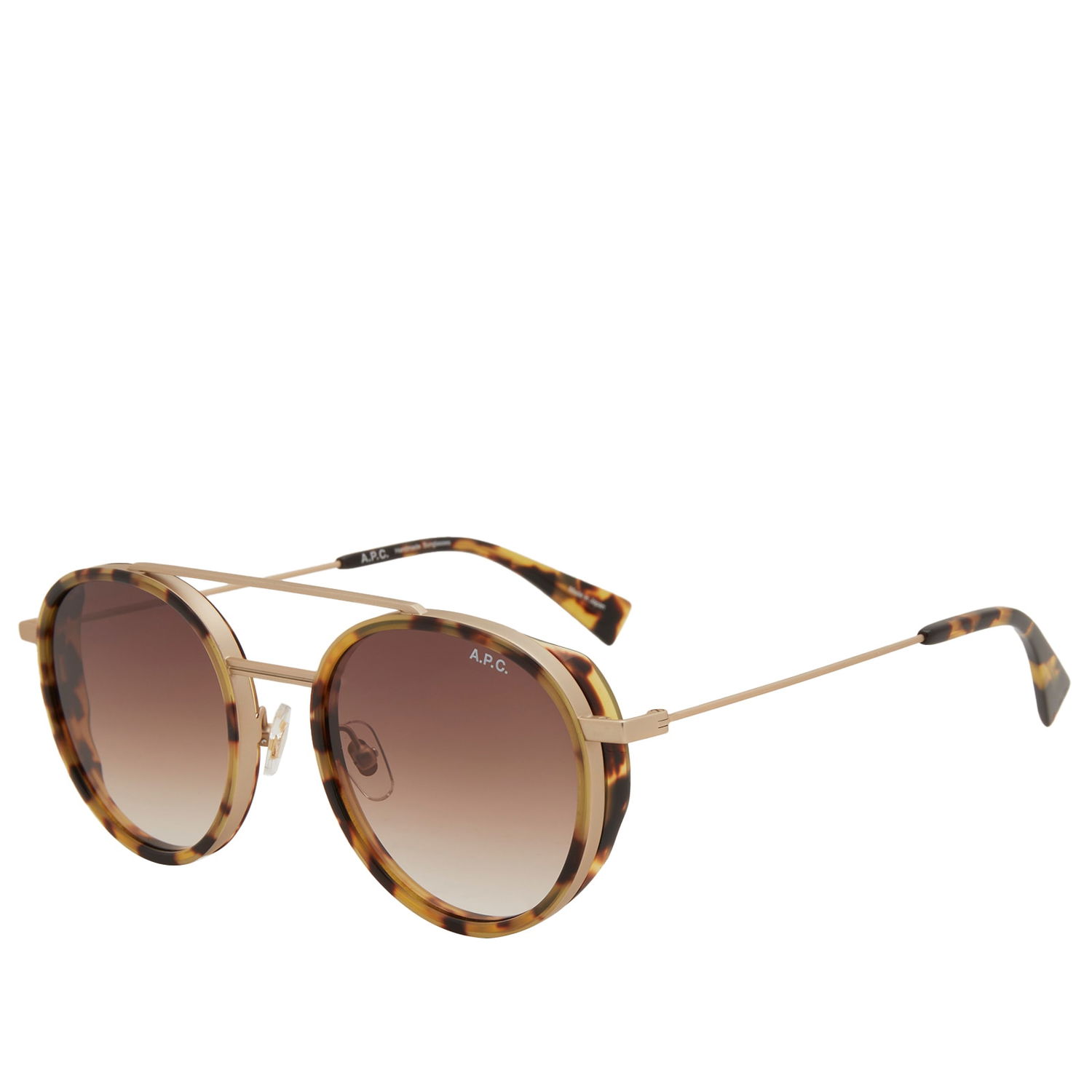 Sončna očala A.P.C. Nico Sunglasses Rjava | ACABF-M75008-CAD, 0