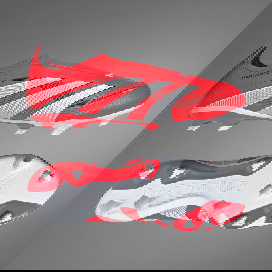 Superge in čevlji adidas Performance Predator League Laceless Firm/Multi-Ground Rdeča | ID3859, 0