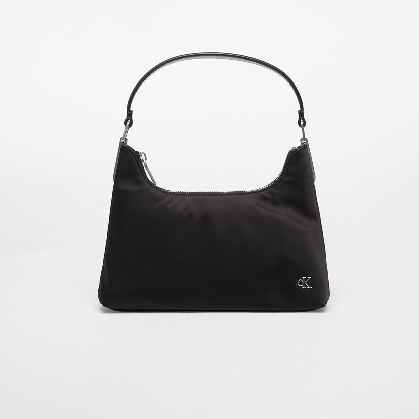 Torbica CALVIN KLEIN Calvin Klein Jeans Satin Nylon Small Shoulder Bag Črna | LV04K3219G UB1