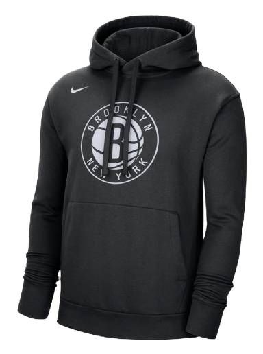 Pulover Nike NBA Brooklyn Nets Essential Fleece Pullover Hoodie Črna | DR9404-010
