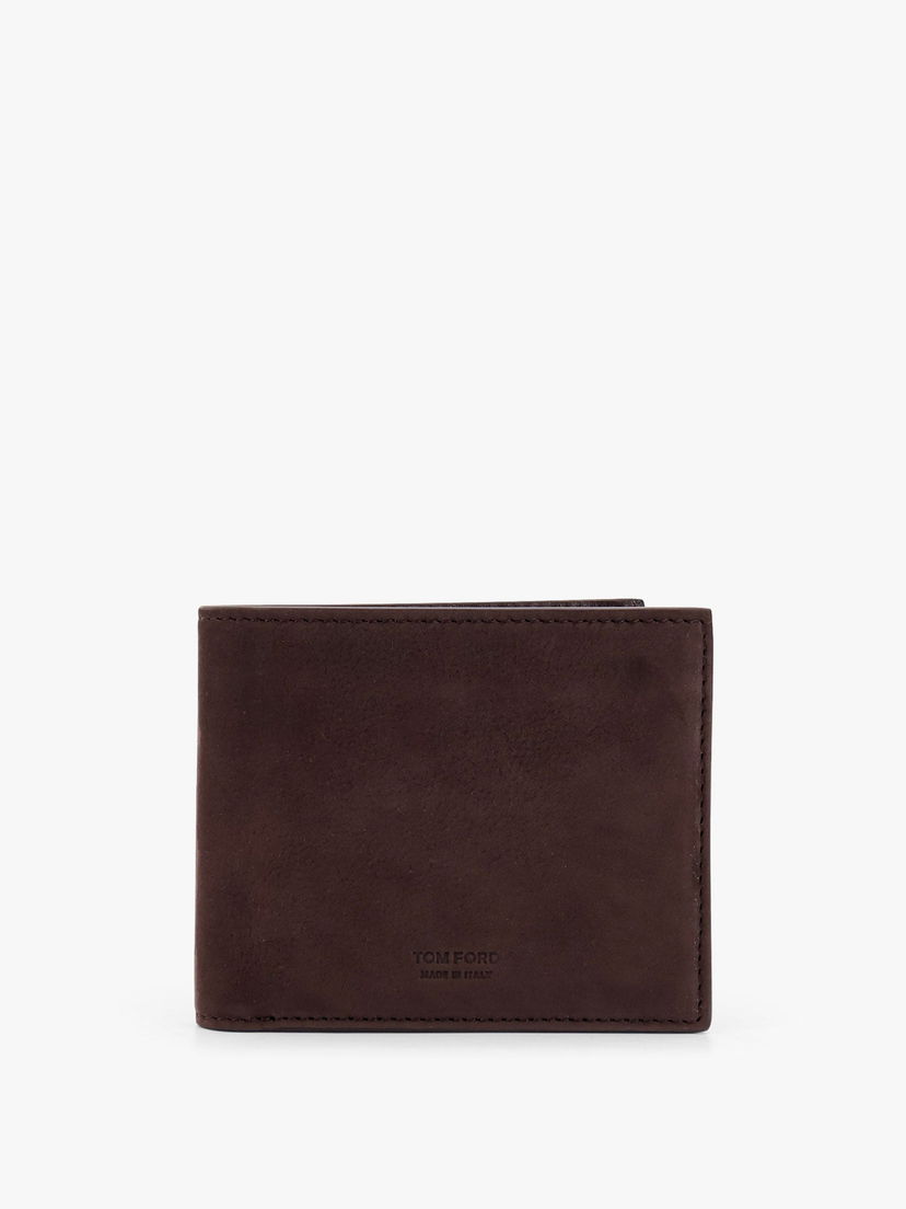 Denarnica Tom Ford Tom Ford Men's Leather Bifold Wallet Rjava | Y0228LCL449G1B076