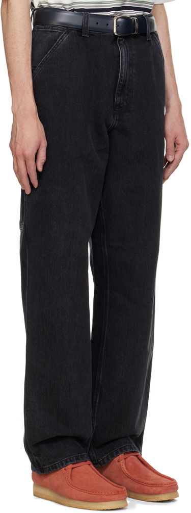 Kavbojke Carhartt WIP Single Knee Denim Pants Črna | I032024, 1
