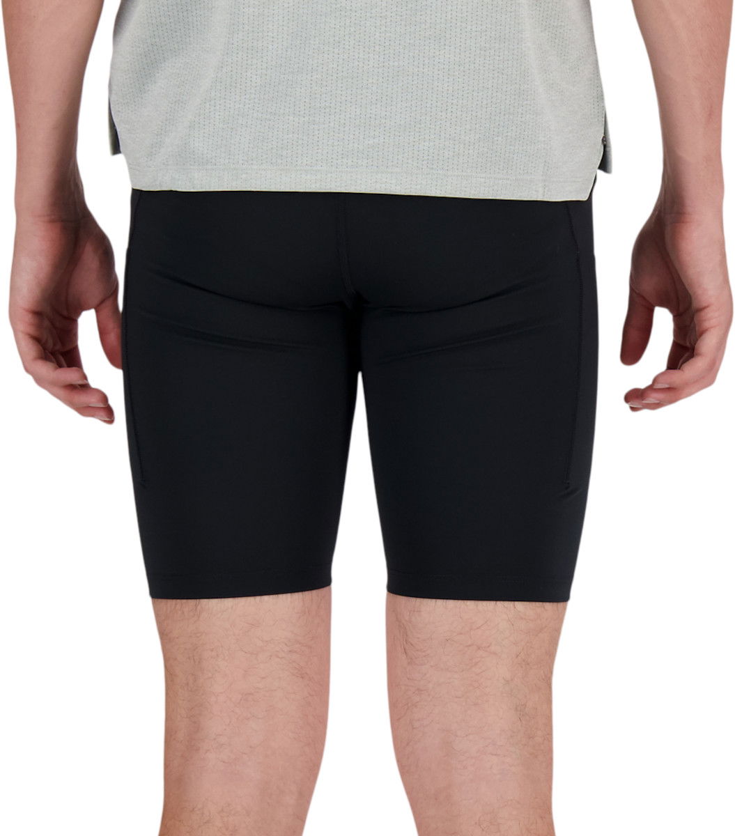 Kratke hlače New Balance Sleek Pocket Half Tight 9" Črna | ms41271-bk, 1