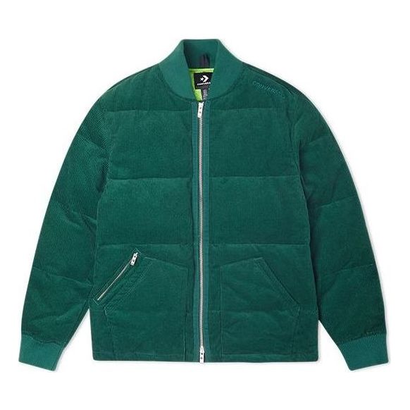Parka Converse Corduroy Bomber Jacket Zelena | 10019987-333