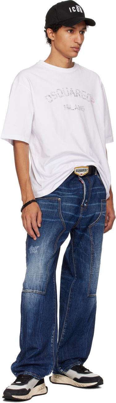 Zapestnica DSQUARED2 Dsquared2 Chained2 Matte Bracelet Črna | ARM0123_69200001_2124, 3