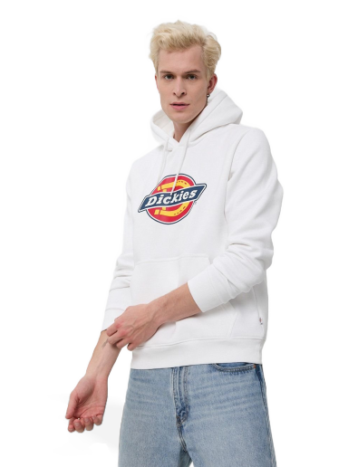 Pulover Dickies Hoodie Bela | DK0A4XCBWHX