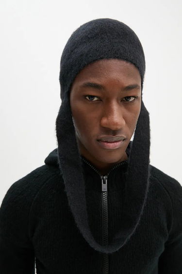 Beanie HELIOT EMIL Obelis Longline Beanie Črna | AW24_16_111_BLK01, 4