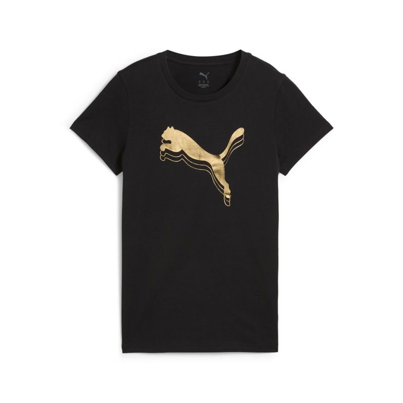Majica Puma ESS Metallic T-Shirt Črna | 684995-51
