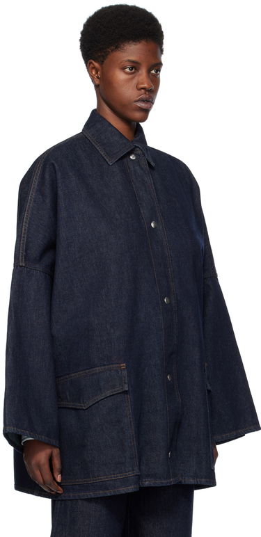 Jakna TOTEME TOTEME Denim  Jacket Modra | 241-WRO1050-FB0045, 1