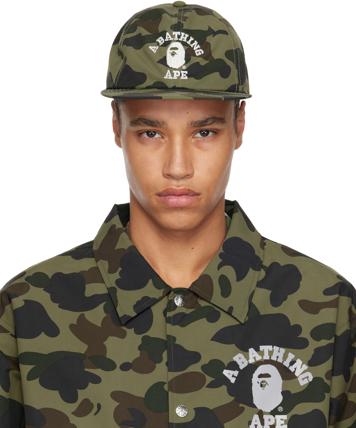 Kapa BAPE A Bathing Ape Gore-Tex 1st Camo Panel Cap Zelena | 001CPK701006M, 0
