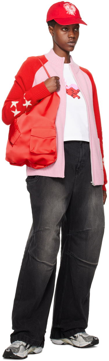 Tote bag We11done We11done Pocket Touch Tote Bag Rdeča | WD-AB0-24-477-U-RD, 3