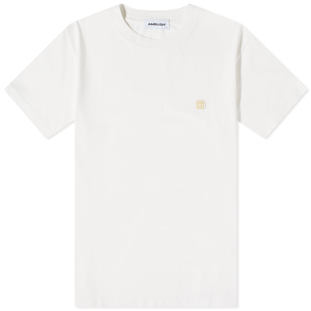 Majica Ambush Mongram Patch Logo Tee Bela | BMAA013F22JER0010202, 0
