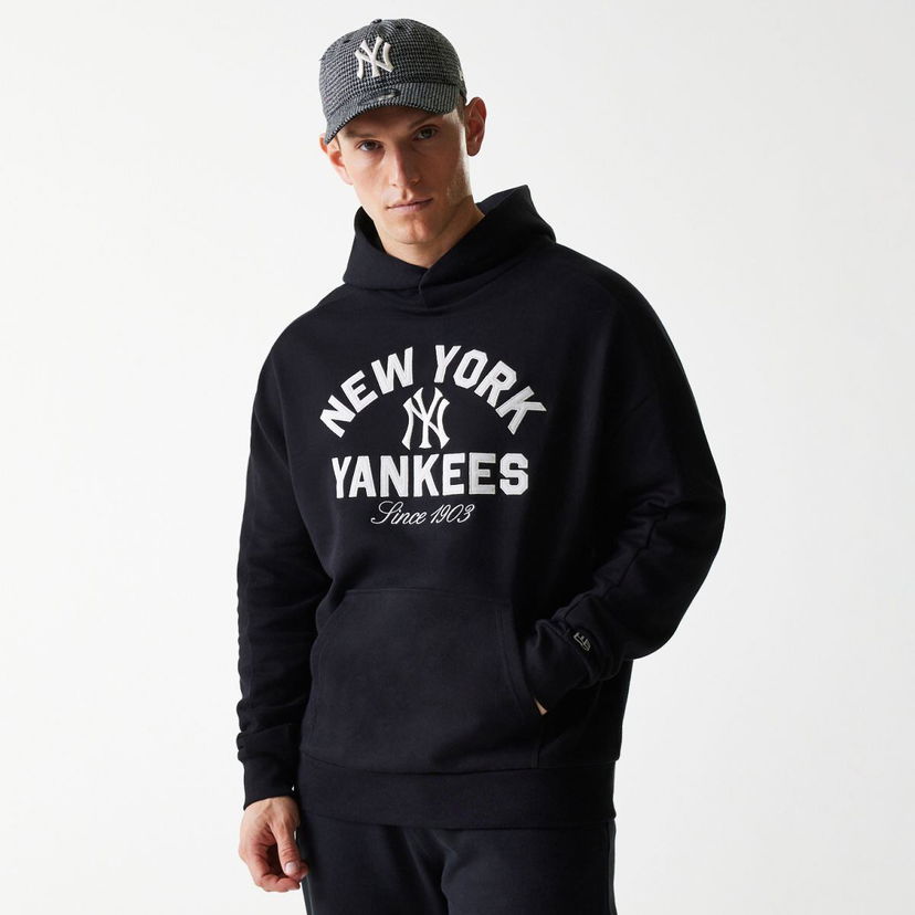 Pulover New Era New Era MLB Heritage NY Yankees Hoodie Črna | 60684323