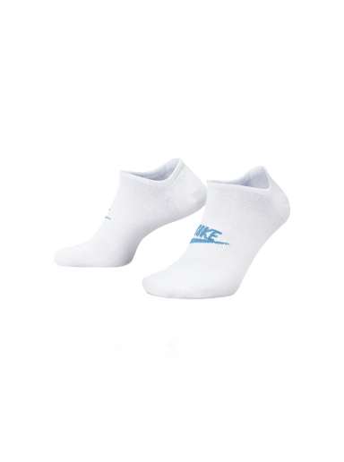 Spodnje perilo in nogavice Nike Everyday Essential No-show Socks 3-Pack Bela | DX5075-911