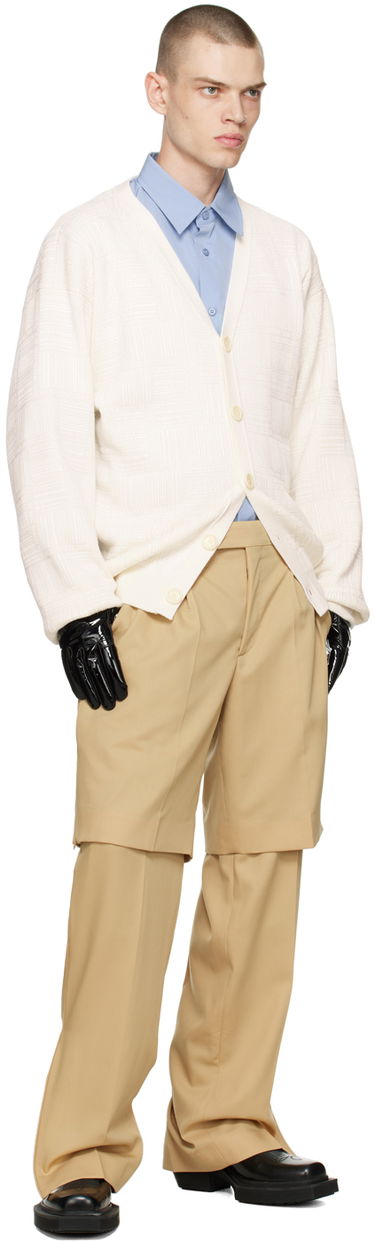 Hlače VETEMENTS Layered Trousers Bež | VL16PA340S, 3