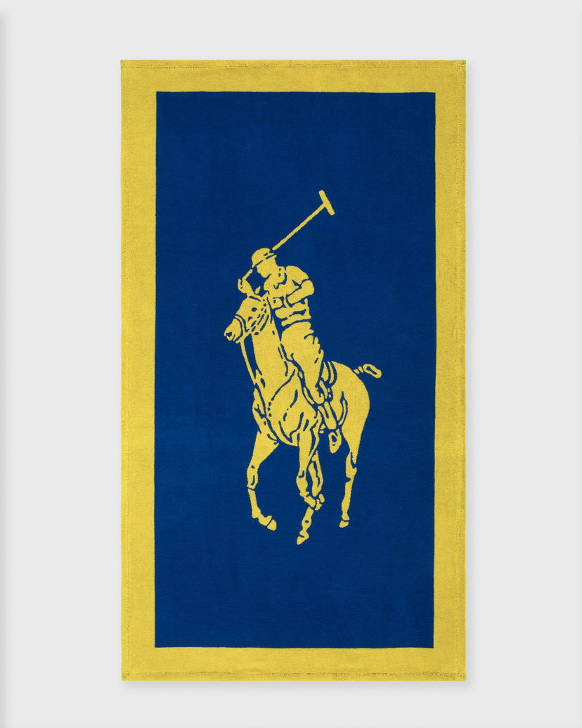 Home decor Polo by Ralph Lauren 100CMx170CM Beach Towel Modra | 1023404