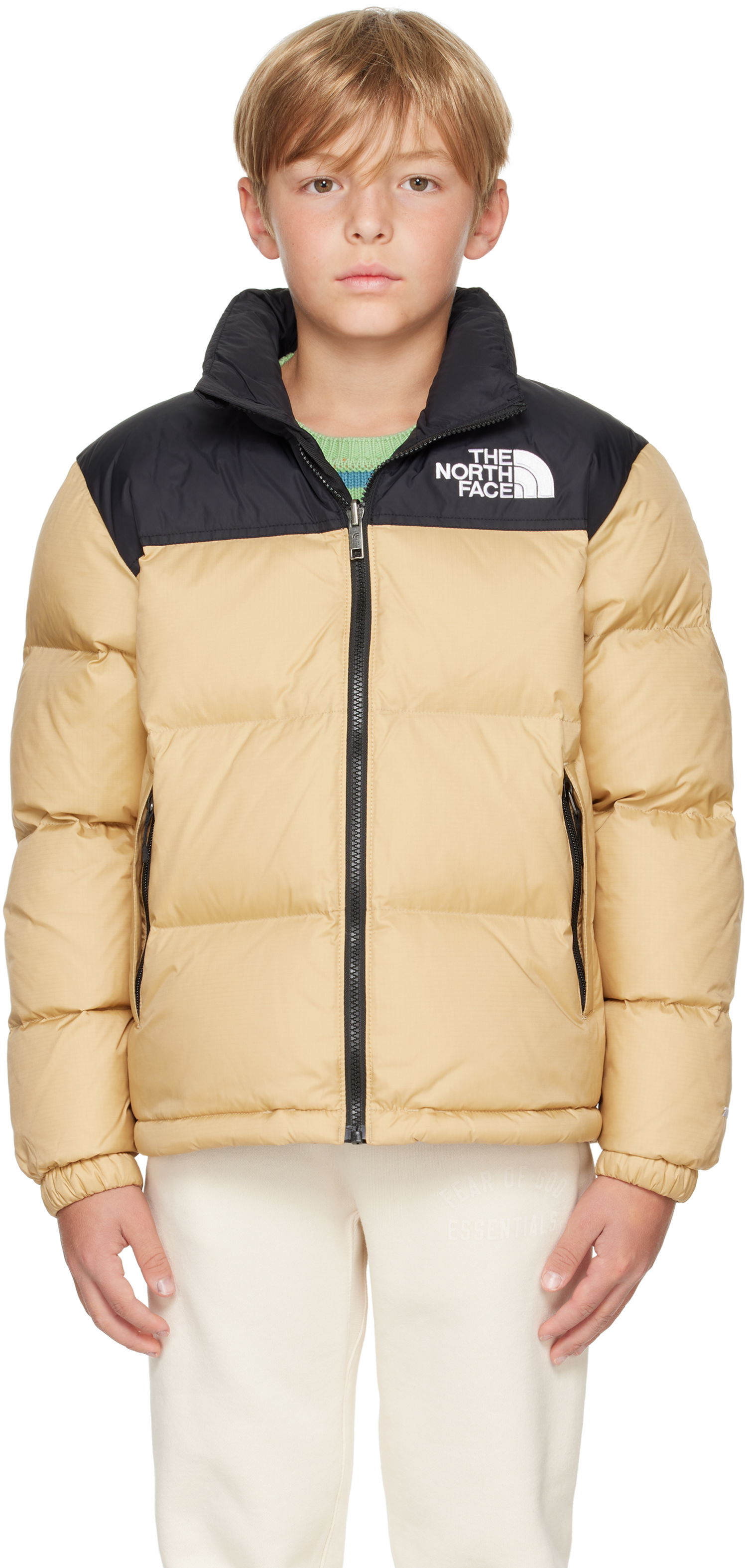 Puhovka The North Face Kids' 1996 Retro Nuptse Down Jacket Bež | NF0A8A4CLK5, 0