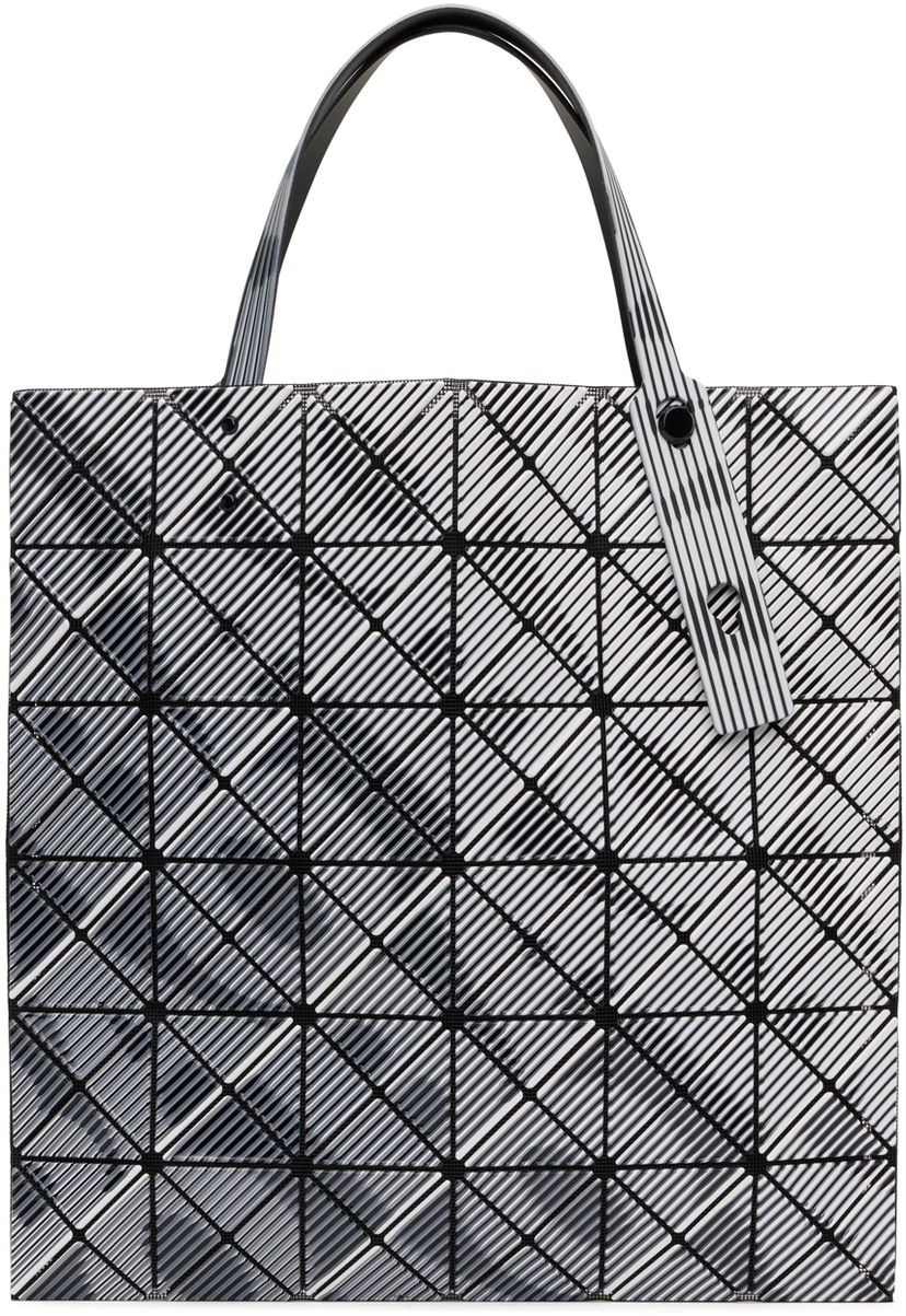Tote bag BAO BAO ISSEY MIYAKE Beam Geometric Print Tote Bag Siva | BB48AG802