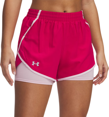 Kratke hlače Under Armour Under Armour Fly By 2-in-1 Running Shorts Roza | 1382440-681, 0