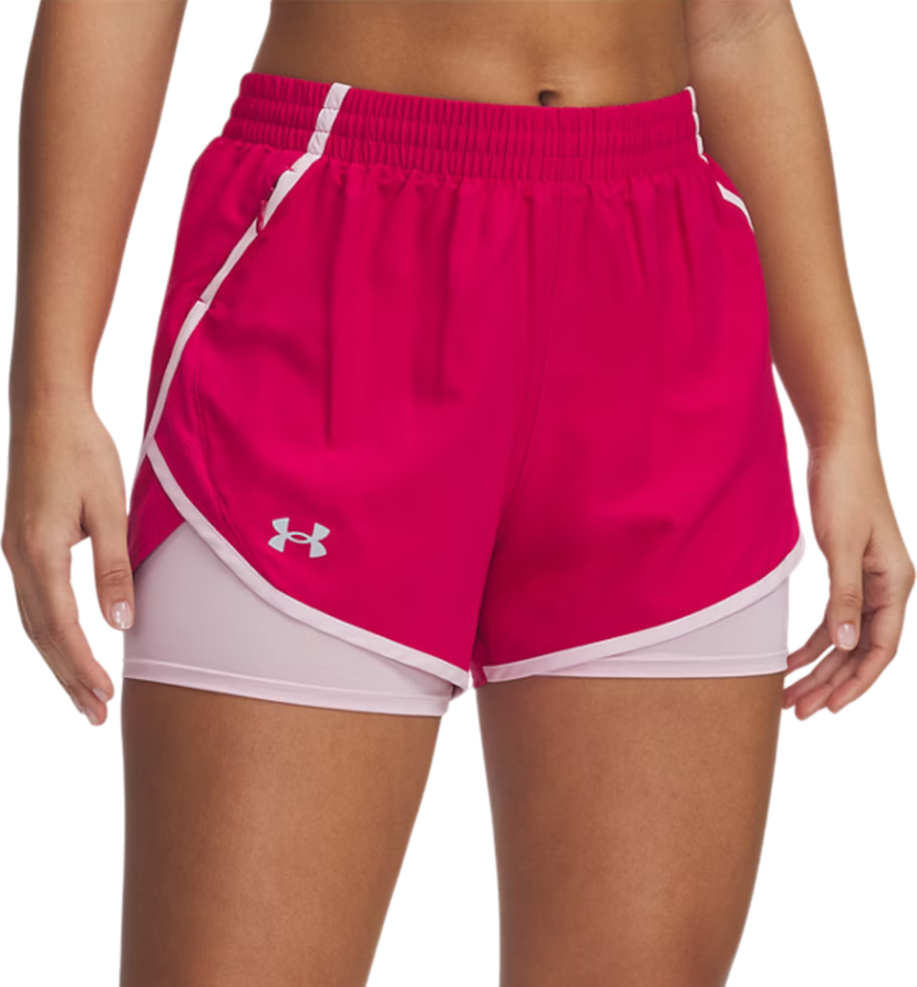 Kratke hlače Under Armour Under Armour Fly By 2-in-1 Running Shorts Roza | 1382440-681