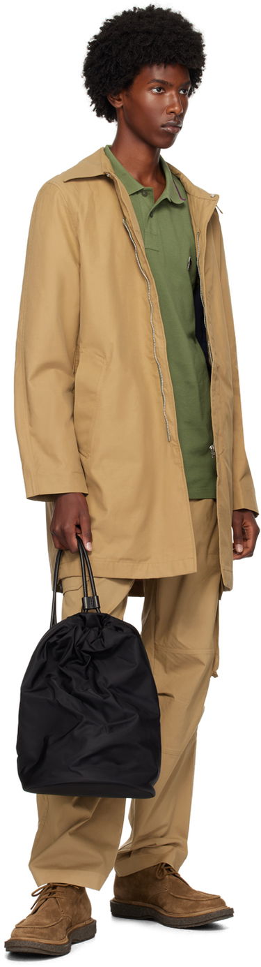 Plašči Paul Smith PS Paul Smith Spread Collar Coat Bež | M2R-018Z-N22090-61, 3