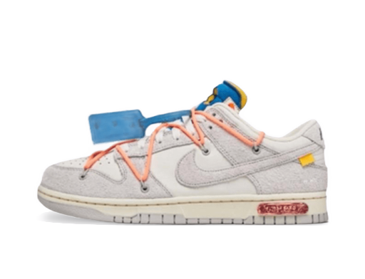 Superge in čevlji Nike Off-White x Dunk Low ''Lot 19 of 50'' Bela | DJ0950-119