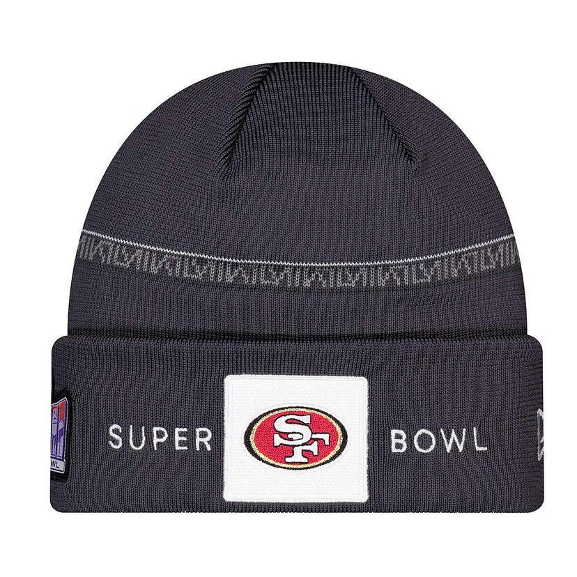 Beanie New Era San Francisco 49ers Opening Night Knit Beanie Siva | 60573083
