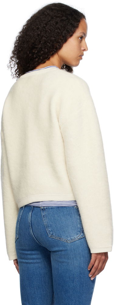Pleteni pulover rag & bone rag & bone Kaia Boucle Cardigan Bela | WAS24F047AA47, 2
