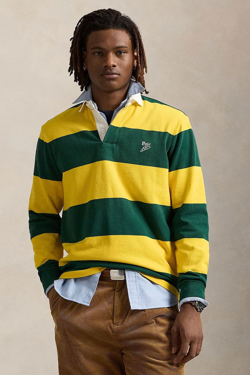Majica Polo by Ralph Lauren Polo Ralph Lauren Lsrugbym1 Long Sleeve Rugby Shirt Večbarvna | 710979293