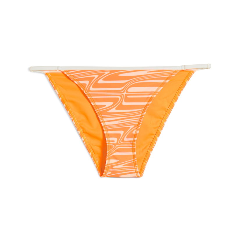 Spodnjice Puma Printed Bikini Bottoms Oranžna | 947045_01