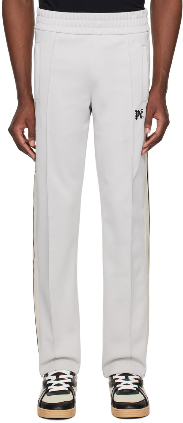 Trenirka Palm Angels Monogram Track Pants Siva | PMCJ020R24FAB0010510, 0