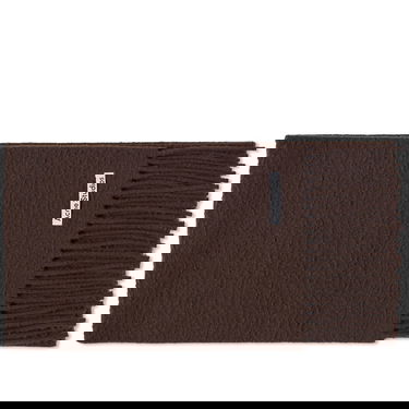 Šala Acne Studios Vargo Boiled Wool Scarf Rjava | CA0283-ADN, 0