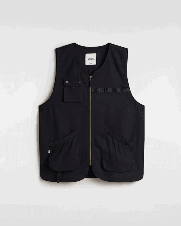 Telovnik Vans Premium Spade Utility Vest M Črna | VN000KVEBLK