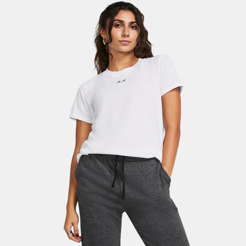 Majica Under Armour T-shirt Bela | 1383648-100