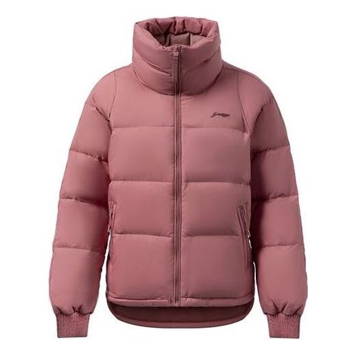 Puhovka Li-Ning Training Waterproof Puffer Jacket Roza | AYMR154-7