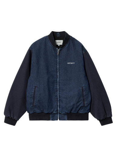 Bomber jakna Carhartt WIP Paxon Bomber Jacket Mornarica | I033273_453_06