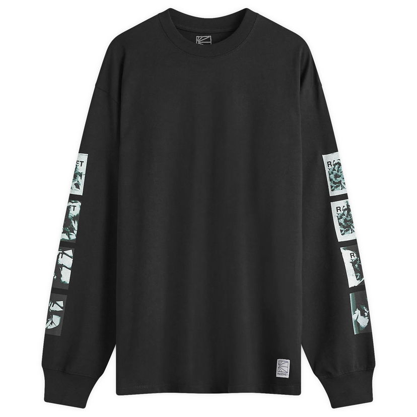 Majica PACCBET Flower Long Sleeve Črna | PACC15T011-BLK